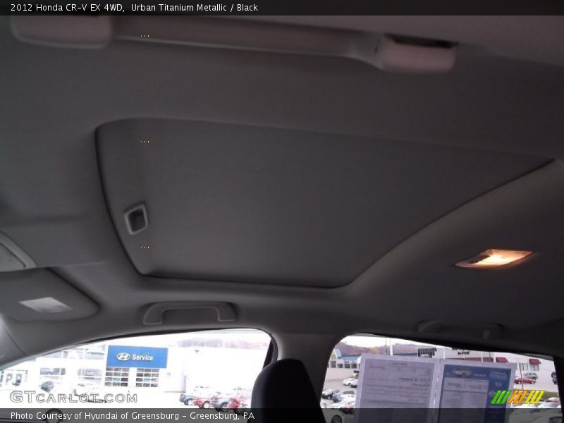 Urban Titanium Metallic / Black 2012 Honda CR-V EX 4WD
