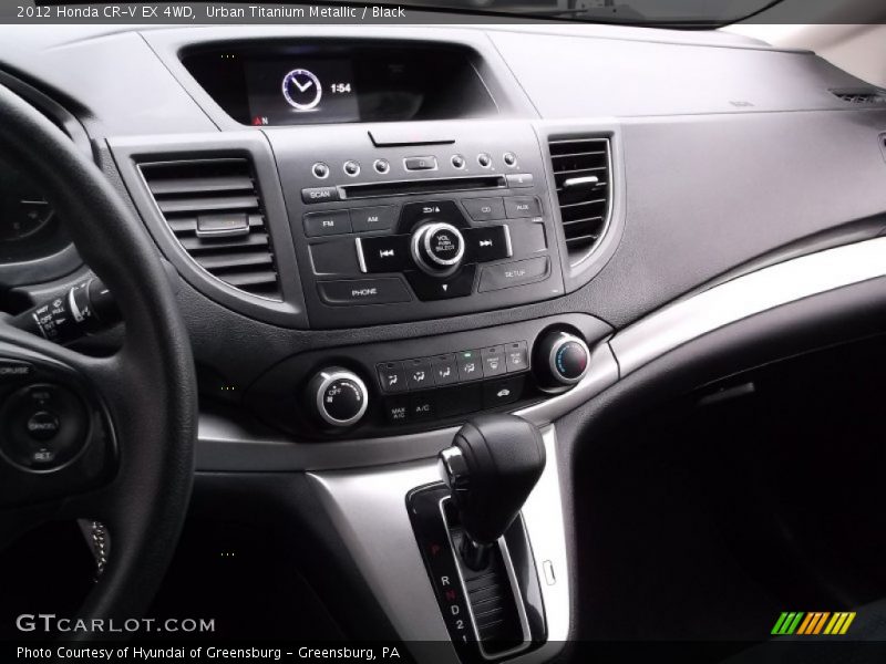 Urban Titanium Metallic / Black 2012 Honda CR-V EX 4WD