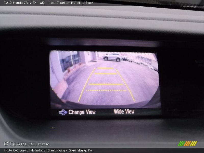 Urban Titanium Metallic / Black 2012 Honda CR-V EX 4WD