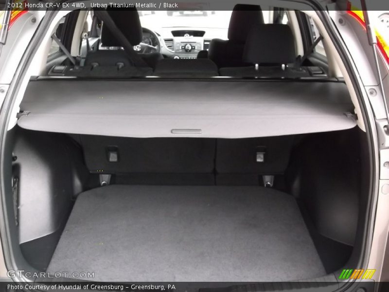 Urban Titanium Metallic / Black 2012 Honda CR-V EX 4WD