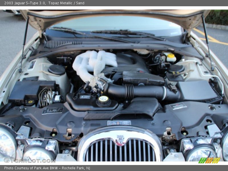 Topaz Metallic / Sand 2003 Jaguar S-Type 3.0