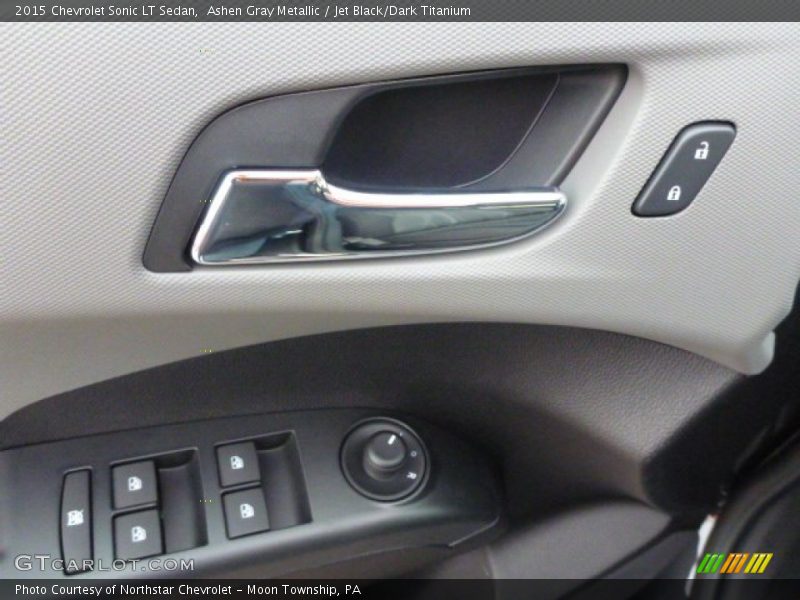Ashen Gray Metallic / Jet Black/Dark Titanium 2015 Chevrolet Sonic LT Sedan