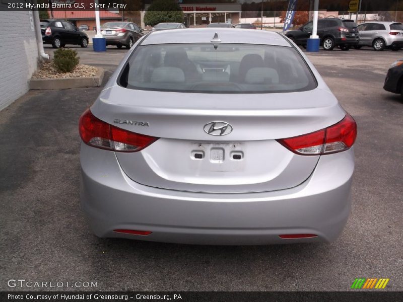 Silver / Gray 2012 Hyundai Elantra GLS