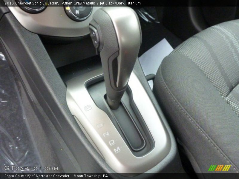 Ashen Gray Metallic / Jet Black/Dark Titanium 2015 Chevrolet Sonic LT Sedan