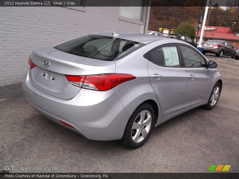 Silver / Gray 2012 Hyundai Elantra GLS