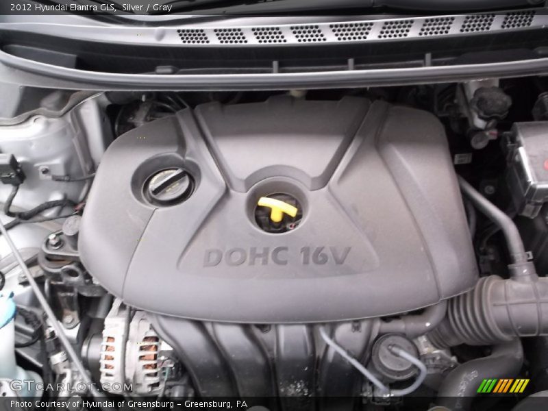 Silver / Gray 2012 Hyundai Elantra GLS