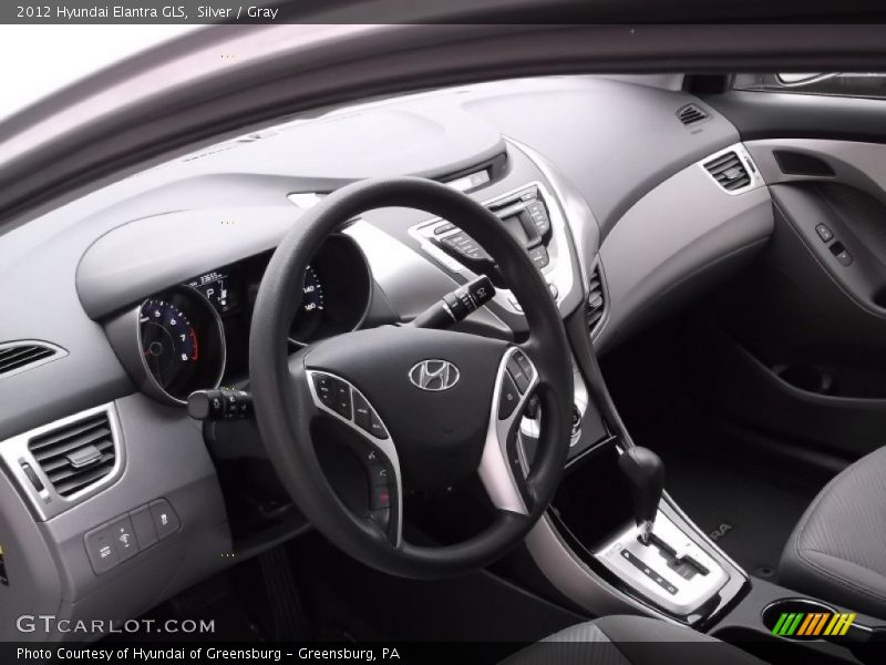 Silver / Gray 2012 Hyundai Elantra GLS