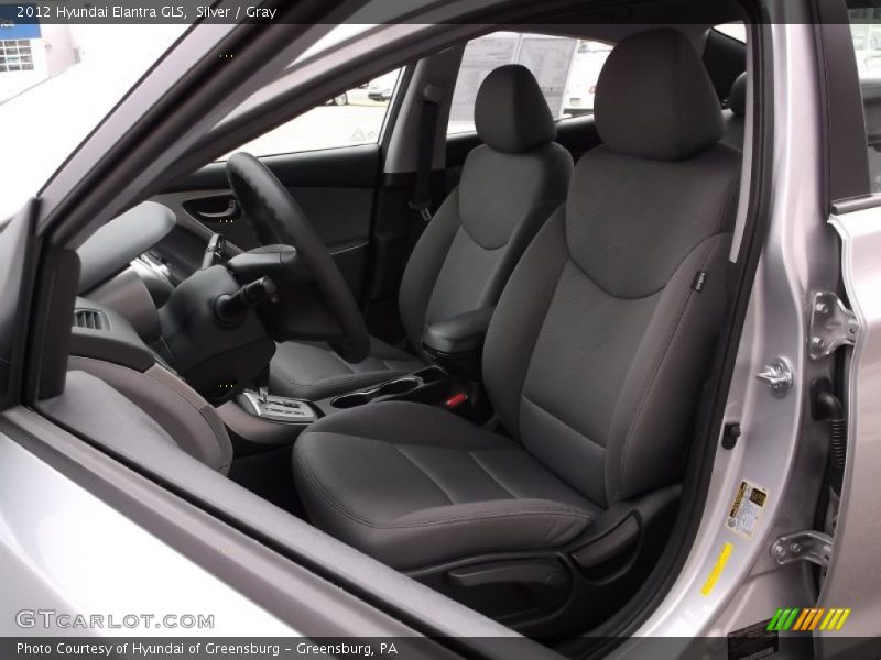 Silver / Gray 2012 Hyundai Elantra GLS