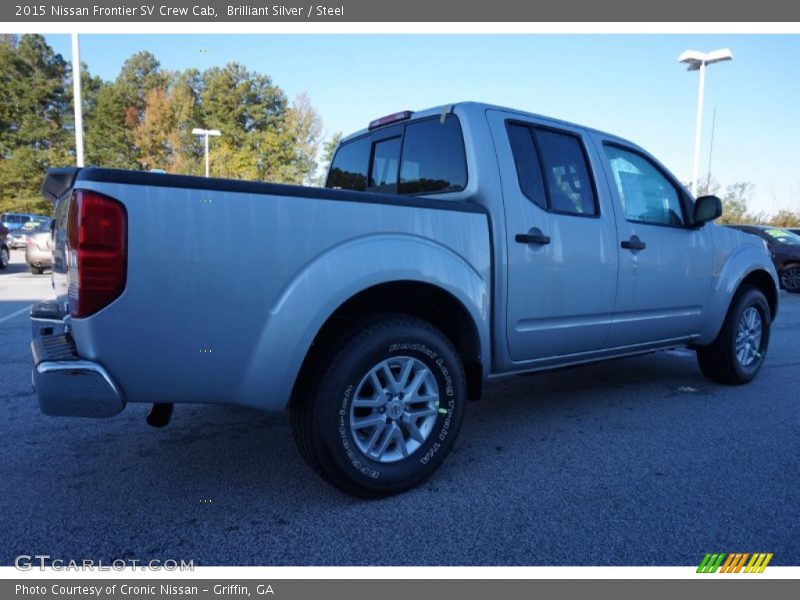 Brilliant Silver / Steel 2015 Nissan Frontier SV Crew Cab
