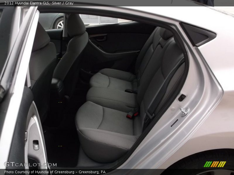 Silver / Gray 2012 Hyundai Elantra GLS