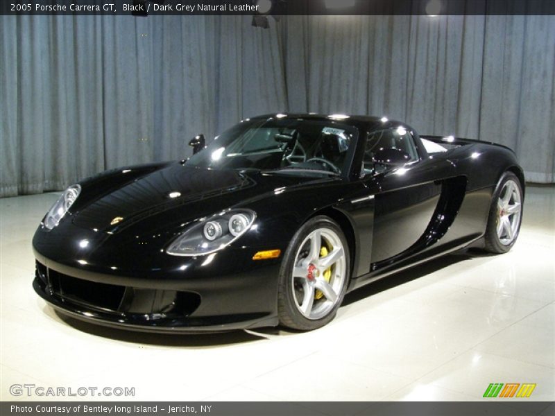 Black / Dark Grey Natural Leather 2005 Porsche Carrera GT