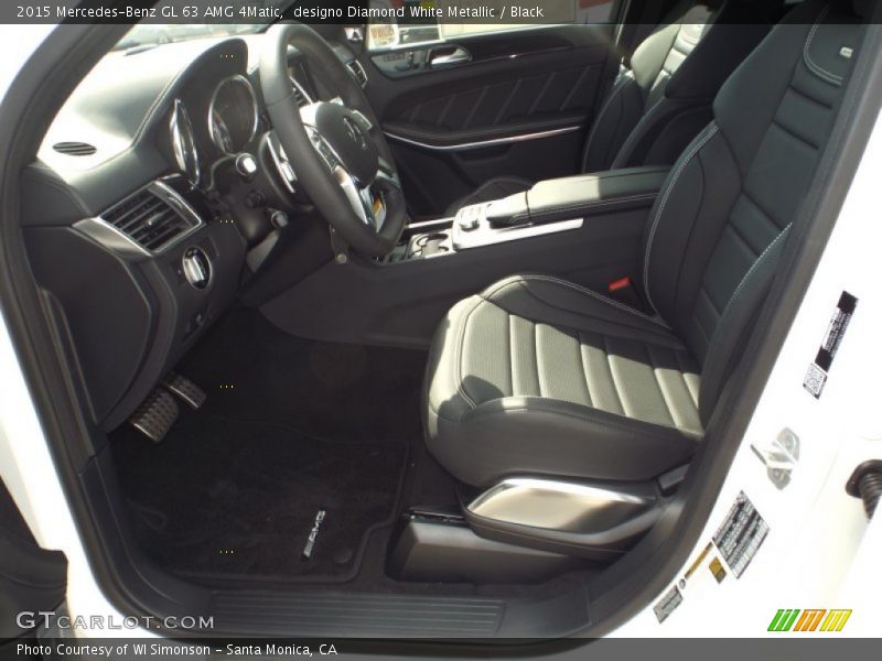 designo Diamond White Metallic / Black 2015 Mercedes-Benz GL 63 AMG 4Matic