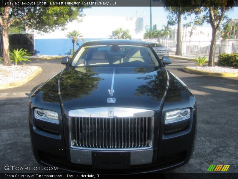 Darkest Tungston / Seashell/Navy Blue 2012 Rolls-Royce Ghost