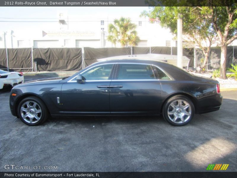 Darkest Tungston / Seashell/Navy Blue 2012 Rolls-Royce Ghost