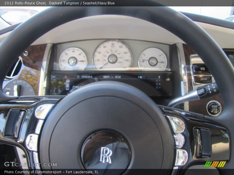 Darkest Tungston / Seashell/Navy Blue 2012 Rolls-Royce Ghost