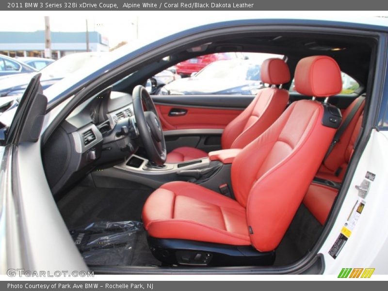 Front Seat of 2011 3 Series 328i xDrive Coupe