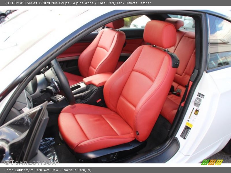 Front Seat of 2011 3 Series 328i xDrive Coupe