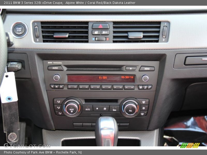 Alpine White / Coral Red/Black Dakota Leather 2011 BMW 3 Series 328i xDrive Coupe