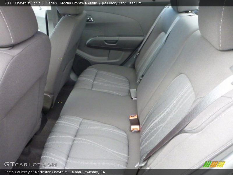 Mocha Bronze Metallic / Jet Black/Dark Titanium 2015 Chevrolet Sonic LT Sedan