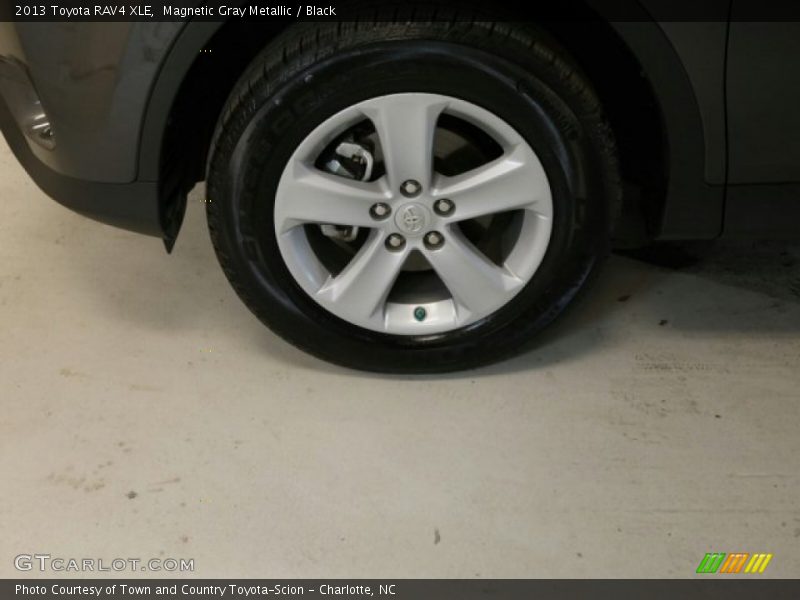 Magnetic Gray Metallic / Black 2013 Toyota RAV4 XLE
