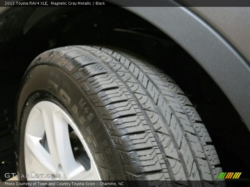Magnetic Gray Metallic / Black 2013 Toyota RAV4 XLE