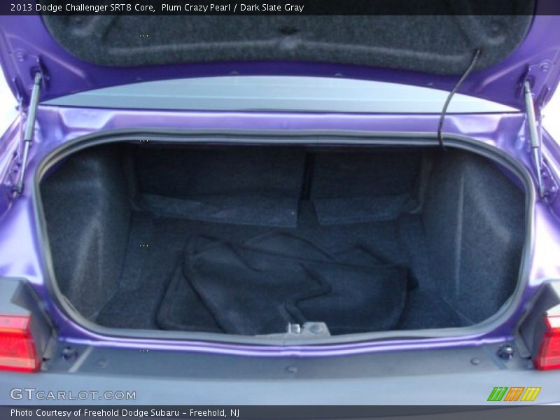 Plum Crazy Pearl / Dark Slate Gray 2013 Dodge Challenger SRT8 Core