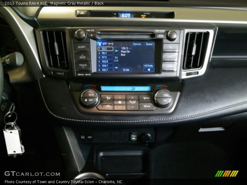 Magnetic Gray Metallic / Black 2013 Toyota RAV4 XLE