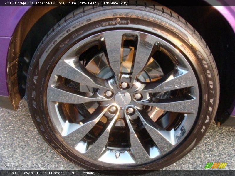 Plum Crazy Pearl / Dark Slate Gray 2013 Dodge Challenger SRT8 Core