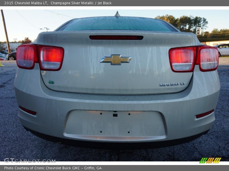 Champagne Silver Metallic / Jet Black 2015 Chevrolet Malibu LT