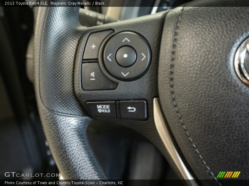 Magnetic Gray Metallic / Black 2013 Toyota RAV4 XLE