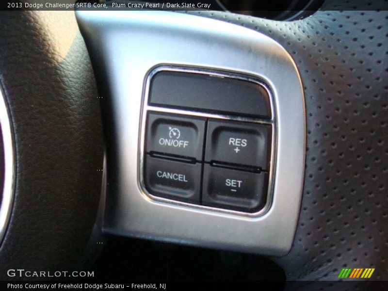Plum Crazy Pearl / Dark Slate Gray 2013 Dodge Challenger SRT8 Core