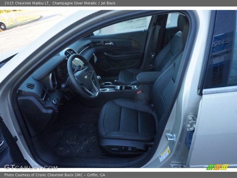 Champagne Silver Metallic / Jet Black 2015 Chevrolet Malibu LT