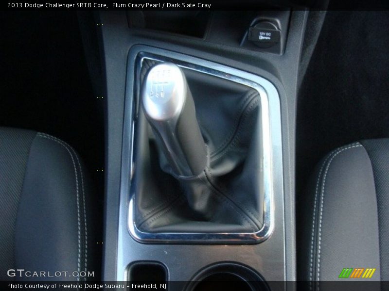 Plum Crazy Pearl / Dark Slate Gray 2013 Dodge Challenger SRT8 Core