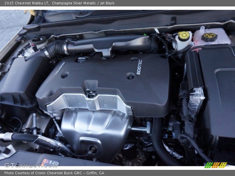 Champagne Silver Metallic / Jet Black 2015 Chevrolet Malibu LT