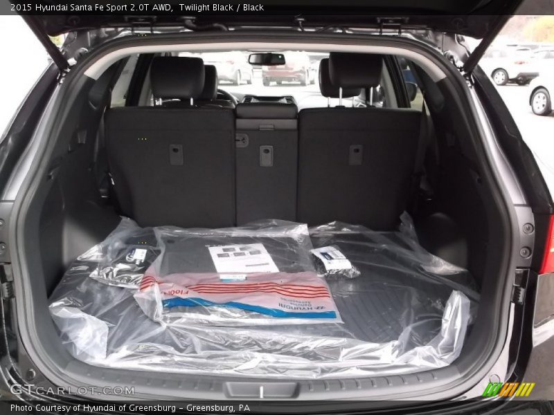 Twilight Black / Black 2015 Hyundai Santa Fe Sport 2.0T AWD