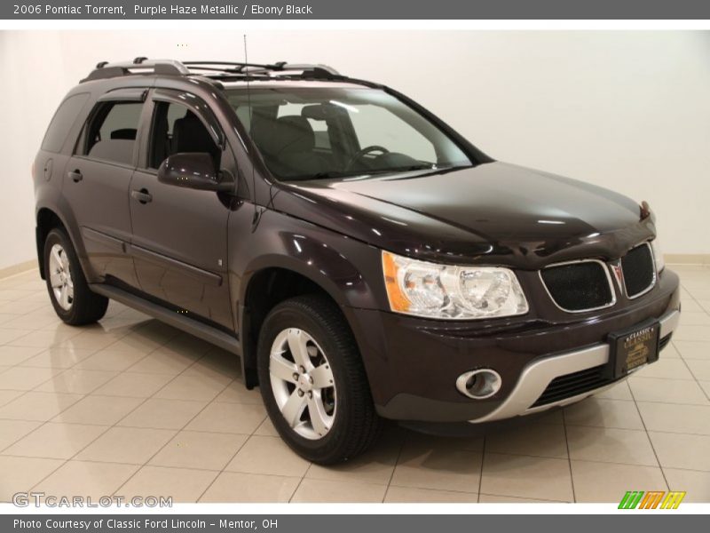 Purple Haze Metallic / Ebony Black 2006 Pontiac Torrent