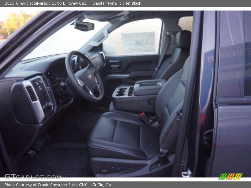 Tungsten Metallic / Jet Black 2015 Chevrolet Silverado 1500 LT Crew Cab