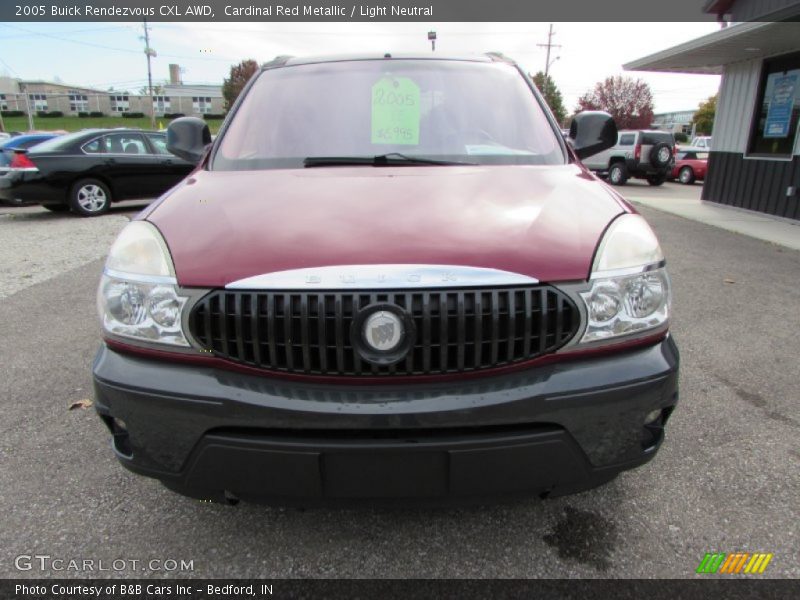 Cardinal Red Metallic / Light Neutral 2005 Buick Rendezvous CXL AWD