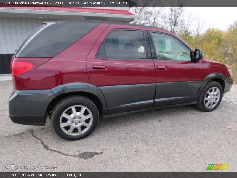 Cardinal Red Metallic / Light Neutral 2005 Buick Rendezvous CXL AWD