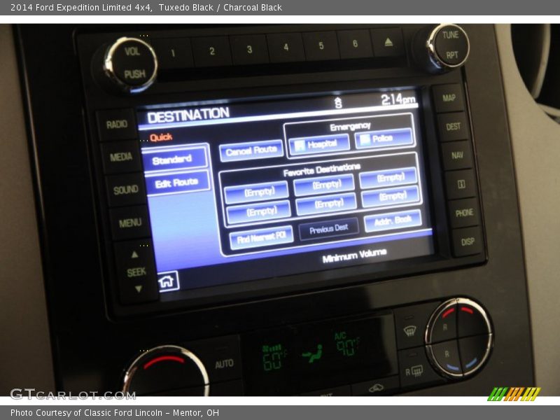 Tuxedo Black / Charcoal Black 2014 Ford Expedition Limited 4x4