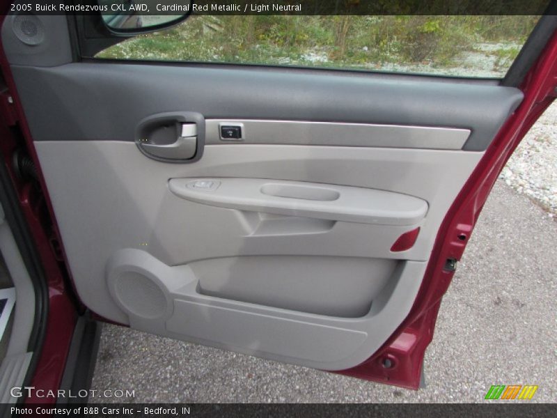 Cardinal Red Metallic / Light Neutral 2005 Buick Rendezvous CXL AWD