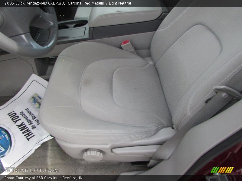 Cardinal Red Metallic / Light Neutral 2005 Buick Rendezvous CXL AWD