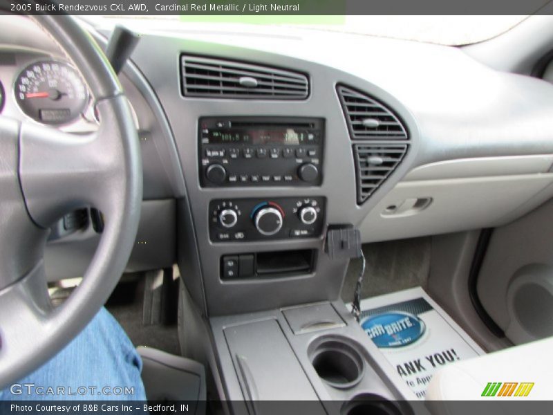 Cardinal Red Metallic / Light Neutral 2005 Buick Rendezvous CXL AWD