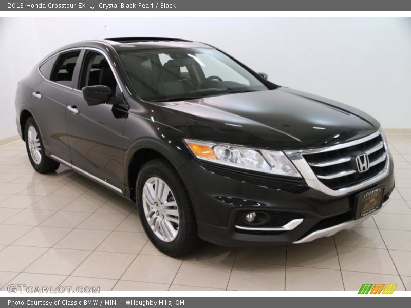 Crystal Black Pearl / Black 2013 Honda Crosstour EX-L