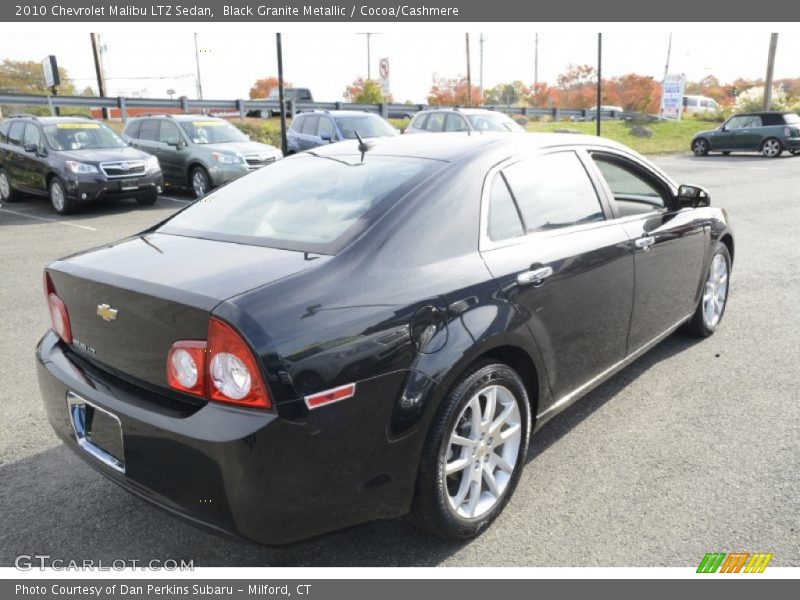 Black Granite Metallic / Cocoa/Cashmere 2010 Chevrolet Malibu LTZ Sedan