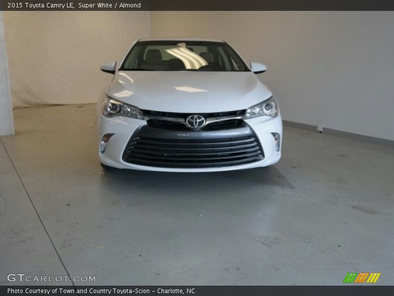 Super White / Almond 2015 Toyota Camry LE