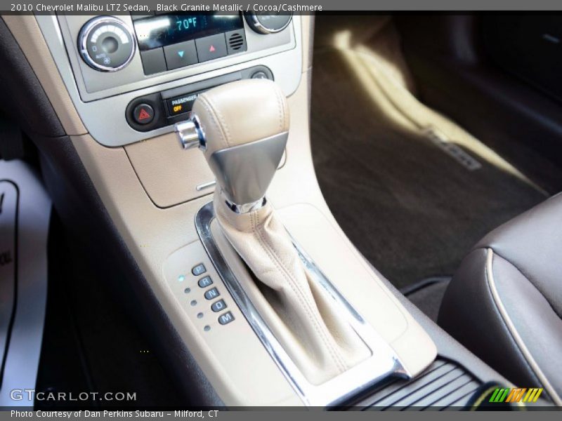 Black Granite Metallic / Cocoa/Cashmere 2010 Chevrolet Malibu LTZ Sedan
