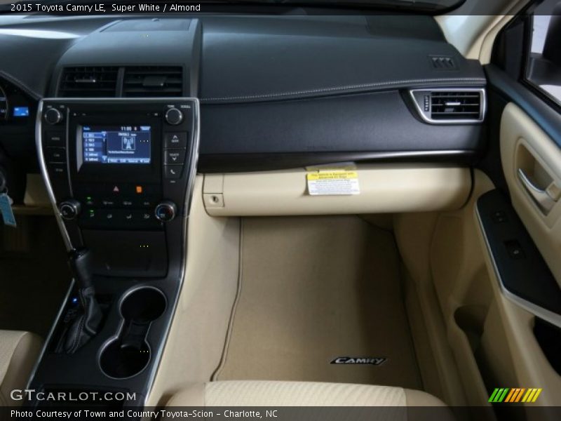 Super White / Almond 2015 Toyota Camry LE
