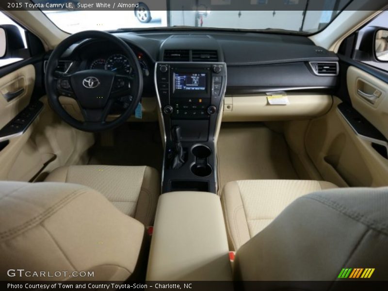 Super White / Almond 2015 Toyota Camry LE