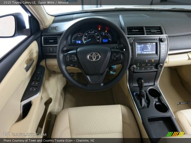 Super White / Almond 2015 Toyota Camry LE